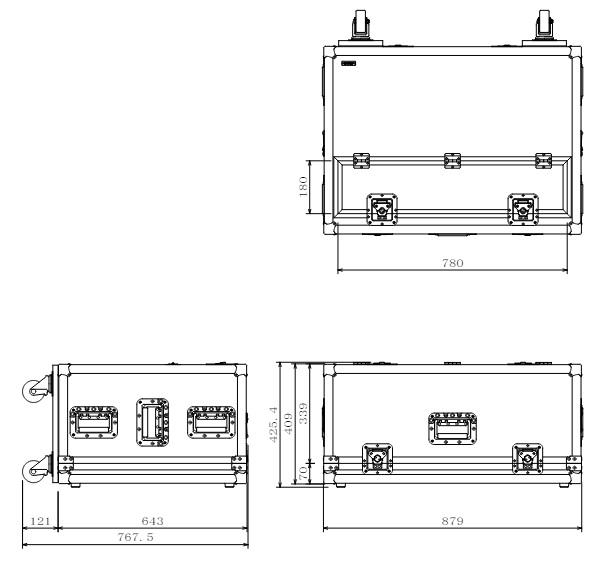 YAMAHA DM7用FRPケース3